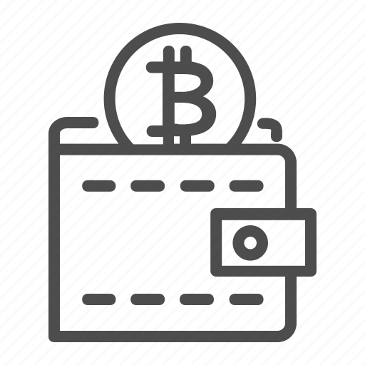 Bitcoin, wallet, banking, bit, coin, purse, money icon - Download on Iconfinder