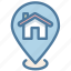 address, house, location, pin, property 