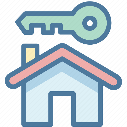House, key, real estate, rent, secure icon - Download on Iconfinder