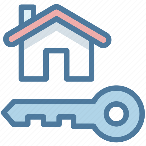 Home, house, key, property, real estate icon - Download on Iconfinder