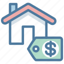 house, price, sale, tag