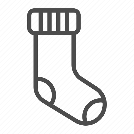 Stocking, christmas, decoration, sock, warm, gift, wool icon - Download on Iconfinder