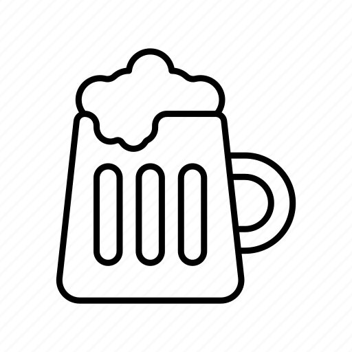 Celebration, event, party, holiday, beer, mug, handle icon - Download on Iconfinder