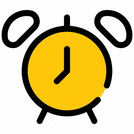 Alarm clock, clock, alarm, time, timer, watch, deadline icon - Download on Iconfinder