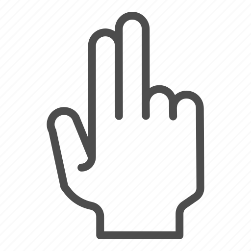 Three, hand, fist, gesture, thumb, up, finger icon - Download on Iconfinder