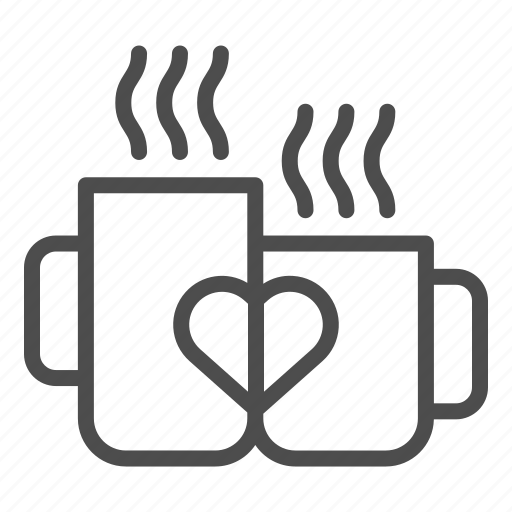Coffee, cup, drink, heart, hot, love, tea icon - Download on Iconfinder