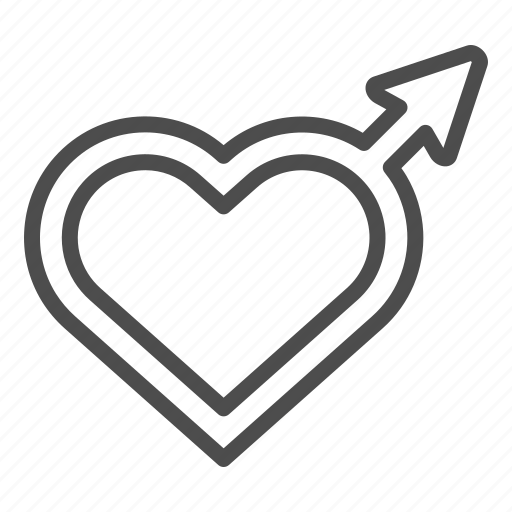 Male, gender, sex, arrow, boy, man, heart icon - Download on Iconfinder