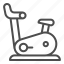 bike, exercise, bicycle, fitness, gym, sport, activity, seat, pedal 