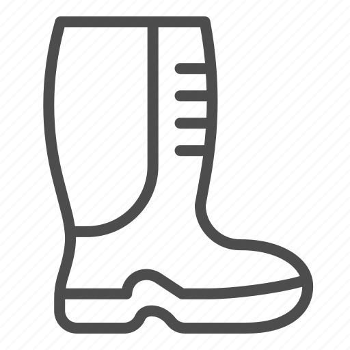 Boot, high, footwear, protective, sole, winter, shoe icon - Download on Iconfinder