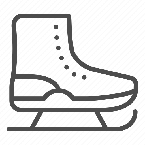 Skate, ice, figure, boot, skating, sport, winter icon - Download on Iconfinder