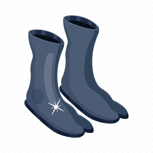 Ninja boots, ninja shoes, footwear, footgear, apparel icon - Download on Iconfinder