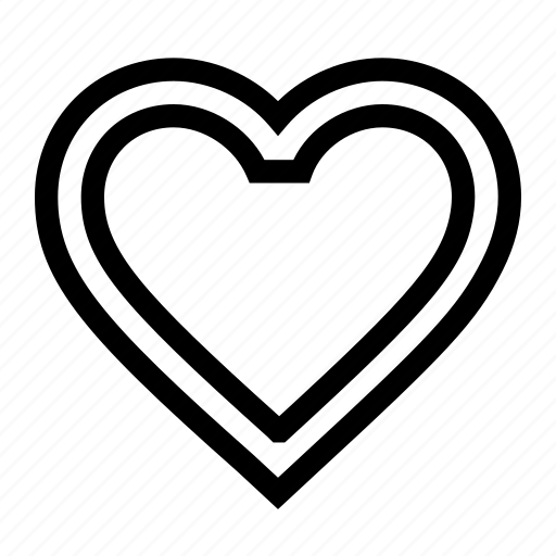 Favorite, heart, love, mother's day, outline, valentine, valentine's day icon - Download on Iconfinder