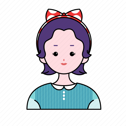 Avatar, girl, woman, female, people, person, grandmother icon - Download on Iconfinder