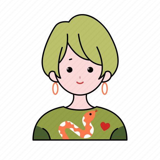 Avatar, girl, woman, female, people, person, grandmother icon - Download on Iconfinder