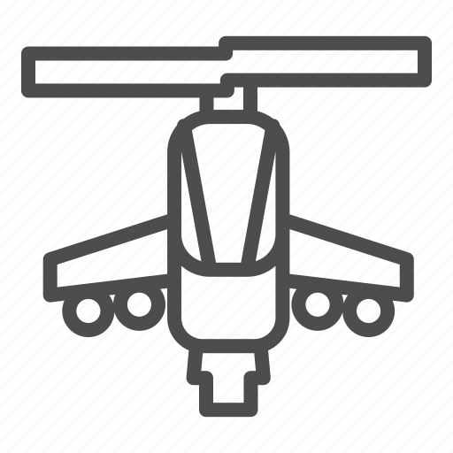 Propeller, military, helicopter, vehicle, copter, air, transportation icon - Download on Iconfinder