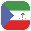equatorial, flag, gq, guinea