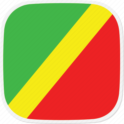 Flag, congo, cg, brazzavilli icon - Download on Iconfinder