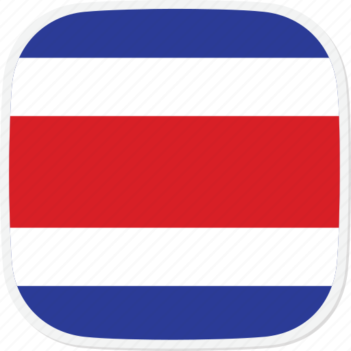 Costa, flag, rica, cr icon - Download on Iconfinder