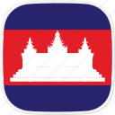 flag, kh, cambodia
