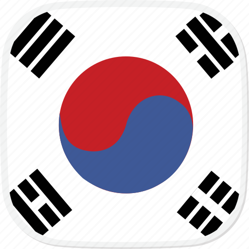 Kr, flag, korea, south icon - Download on Iconfinder