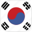 kr, flag, korea, south 
