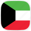 kuwait, flag, kw 