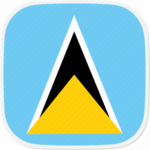 Flag, lc, saint, lucia icon - Download on Iconfinder