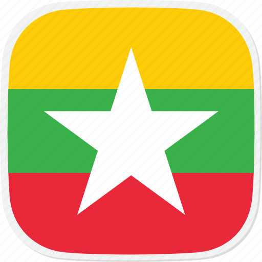 Burma, mm, flag icon - Download on Iconfinder on Iconfinder