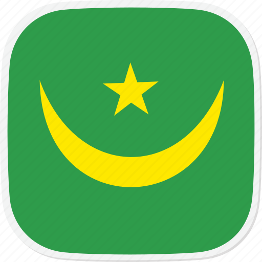 Mauritania, flag, mr icon - Download on Iconfinder