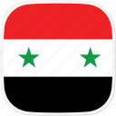 syria, flag, sy