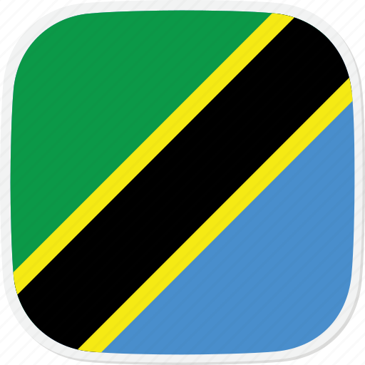 Flag, tz, tanzania icon - Download on Iconfinder