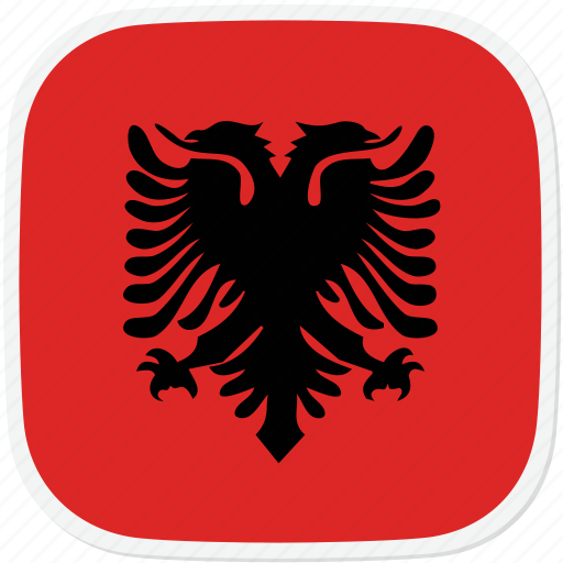 Flag, albania, al icon - Download on Iconfinder