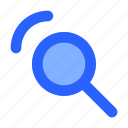 interface, magnifier, search, ui, view 