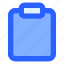 clipboard, document, interface, paper, paste 