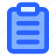 clipboard, document, interface, paper, paste 