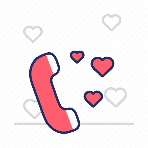 Love, phone, valentine day icon - Download on Iconfinder
