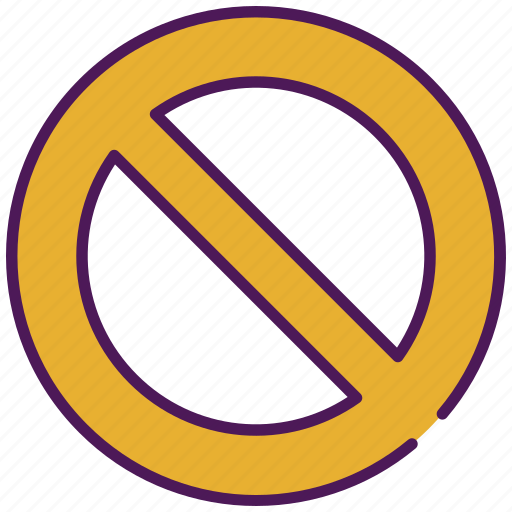 Prohibition, forbidden, prohibited, stop, ban, no, block icon - Download on Iconfinder