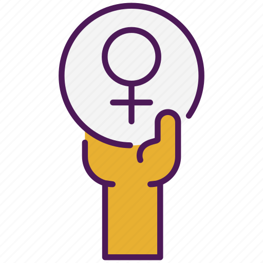 Feminist, feminism, woman, women, female, girl, equality icon - Download on Iconfinder