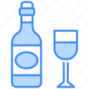 wine bottle, alcohol, wine, drink, bottle, beverage, champagne, wine-glass, alcoholic-drink