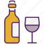 wine, drink, alcohol, glass, beverage, bottle, champagne, celebration, food 
