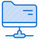 folder, network, folder-connection, connection, folder-sharing, sharing, file, data, shared-folder, directory