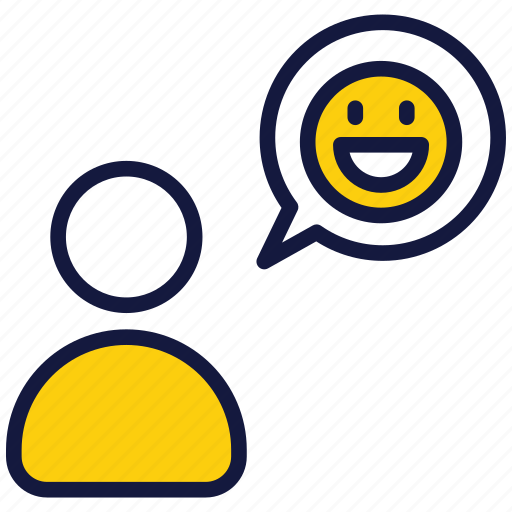 Optimism, confidence, happy, sign, success, happiness, positivity icon - Download on Iconfinder