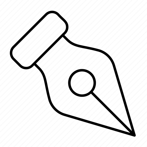 Pen, tip, pen tip, fountain-pen, ink-pen, writing, pen-nib icon - Download on Iconfinder