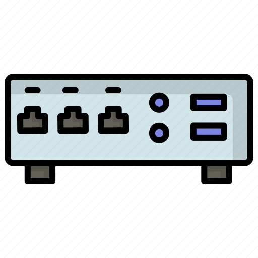 Network, hub, network hub, wifi-router, modem, wireless-router, network-router icon - Download on Iconfinder