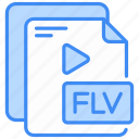 flv, file, document, extension, format, type, flv-file, file-type, video