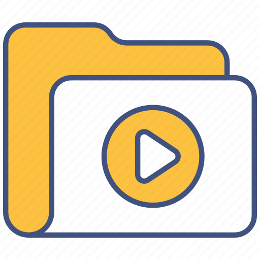 Video document, video file, file, document, video, multimedia, paper icon - Download on Iconfinder