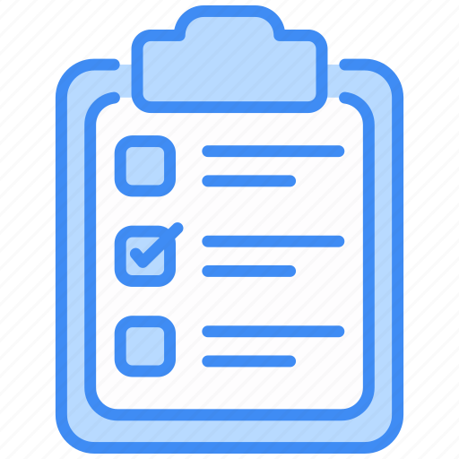 Checklist, list, document, clipboard, task, paper, check icon - Download on Iconfinder