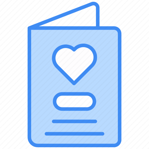 Love card, love, card, heart, love-letter, valentine, greeting-card icon - Download on Iconfinder