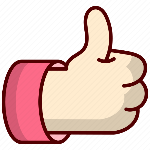 Thumbs up, like, hand, feedback, gesture, people, person icon - Download on Iconfinder