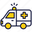 ambulance, emergency, medical, hospital, vehicle, healthcare, transport, health, car 